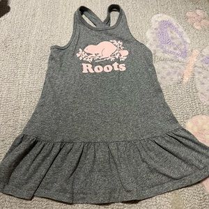 SOLD.Roots toddler girl summer dress 4T